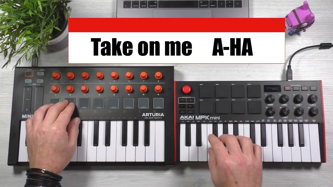 Surprising keyboard cover of 'Take On Me.'