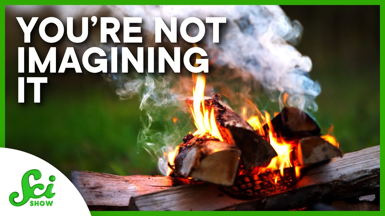 Why does campfire smoke seem to follow you?