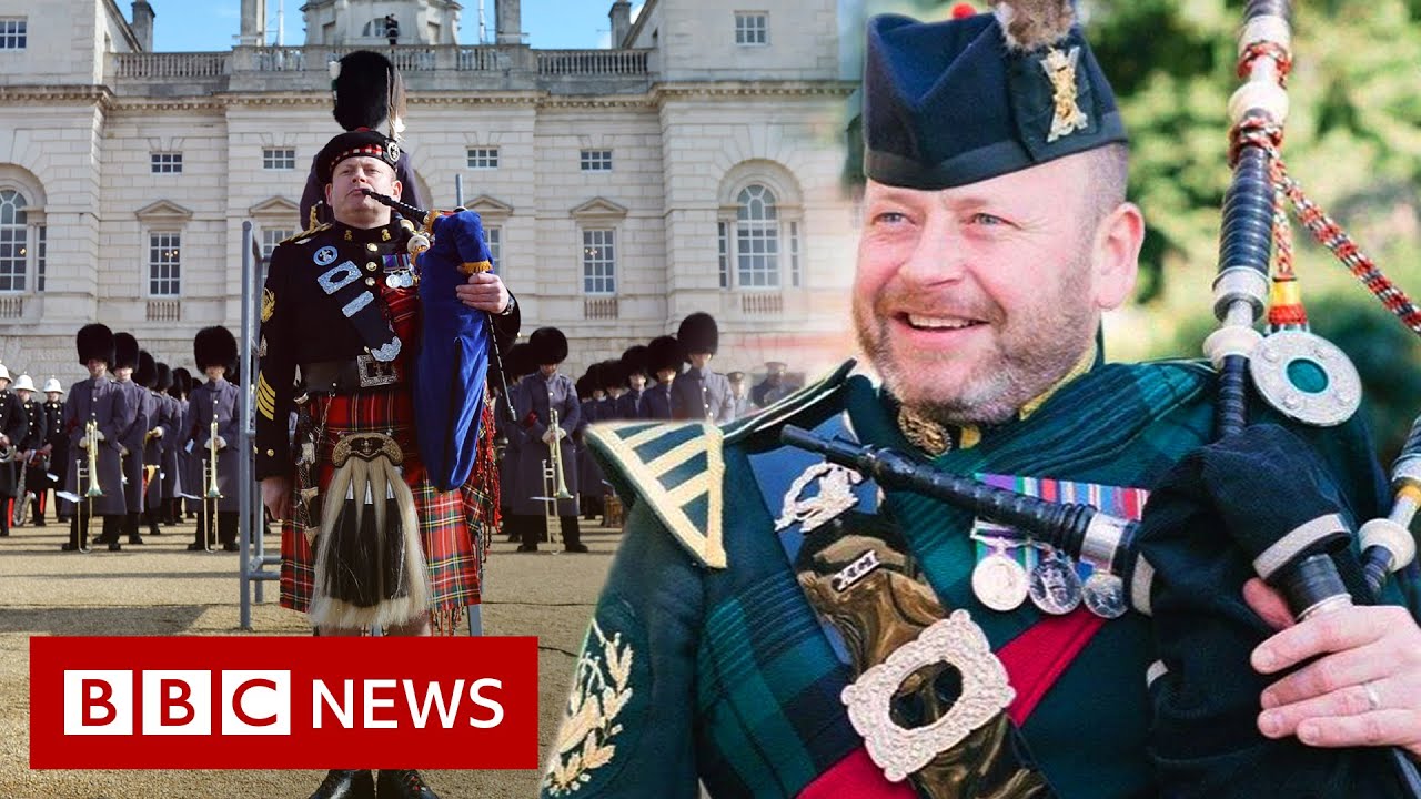 How this man became the Queen's piper.
