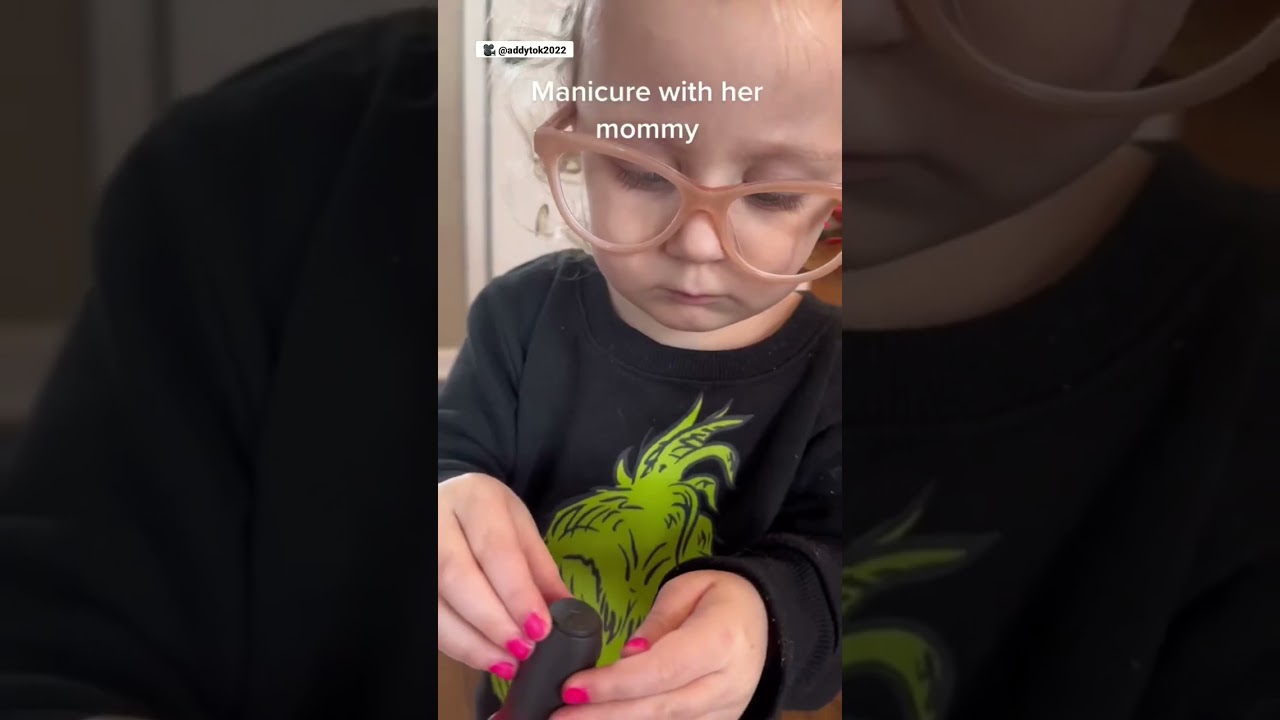 Girl Impersonates Nail Tech Mom girl-impersonates-nail-tech-mom