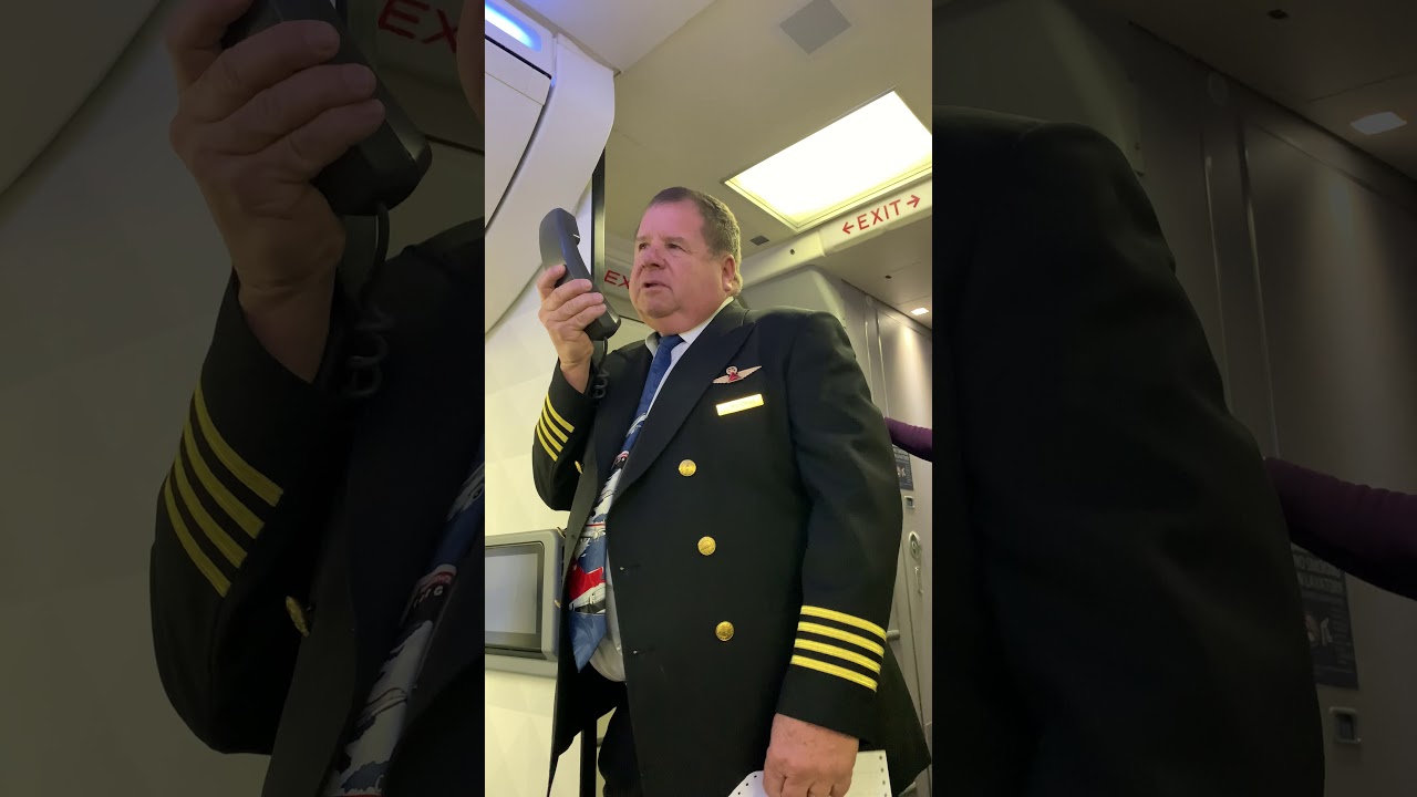 Pilot Dad S Final Flight Announcement