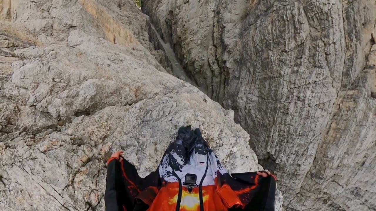 Scariest Wingsuit Base Jump