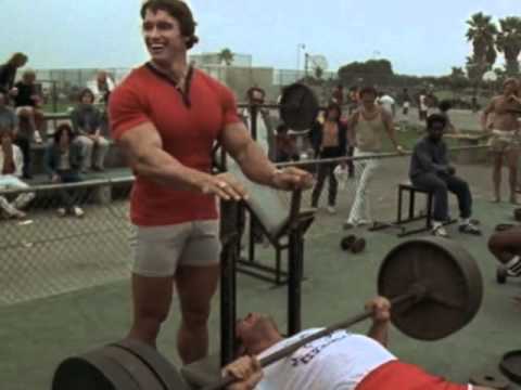 Arnold Schwarzenegger German lesson.