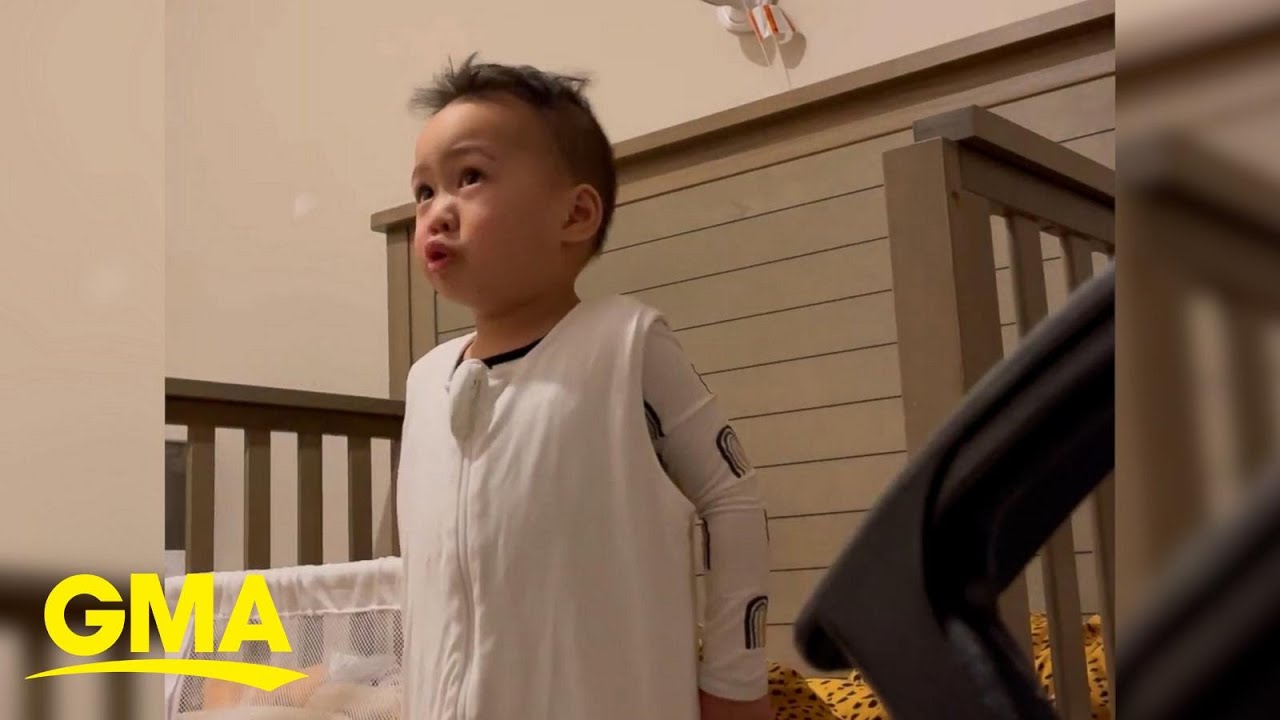 Cute toddler waxes philosophical.