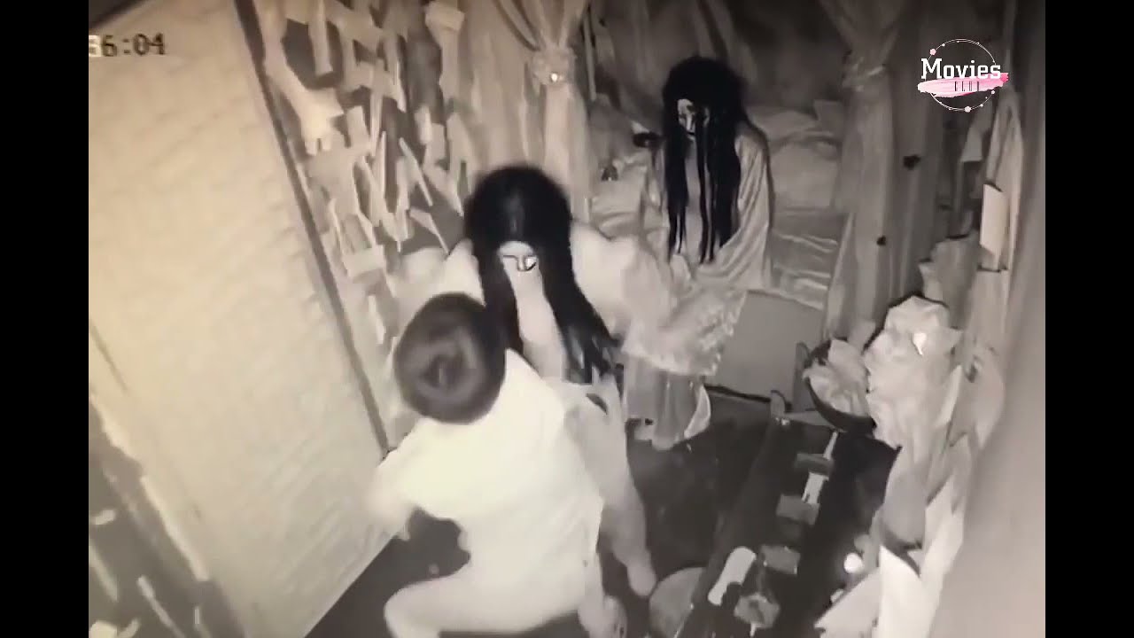 Scared at a haunted house?